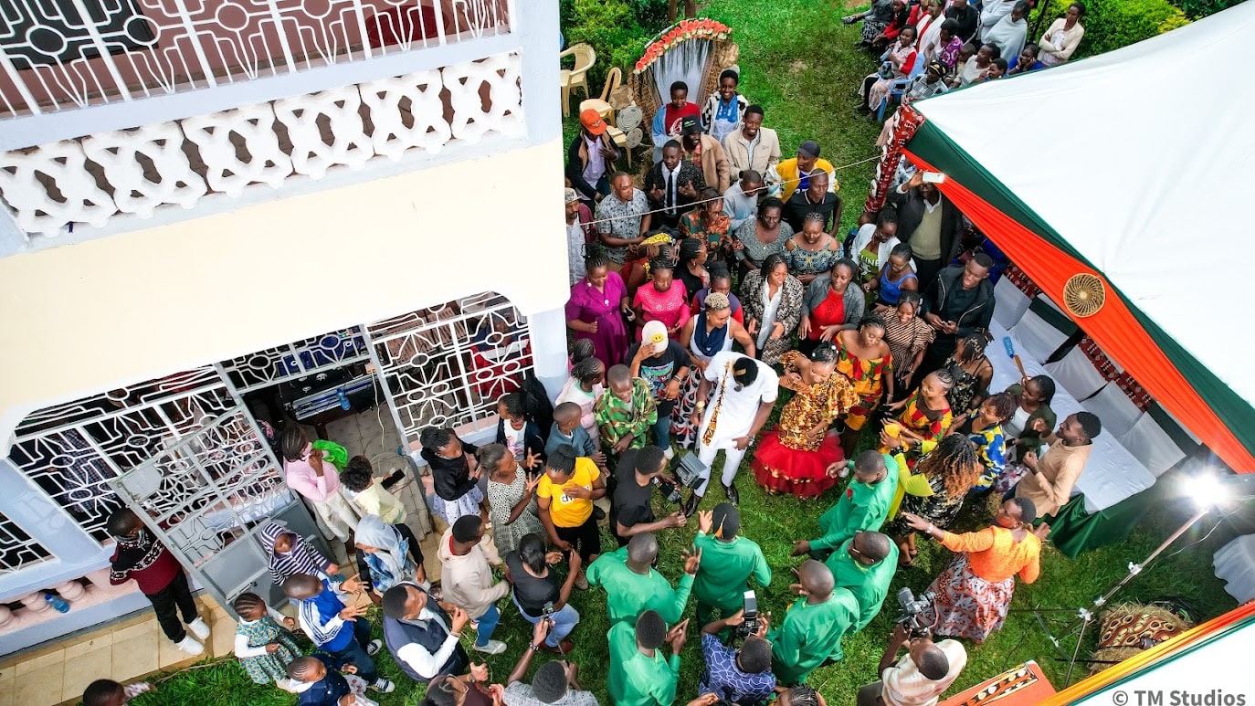 Drone Wedding Photo. Credits: TM Studios image